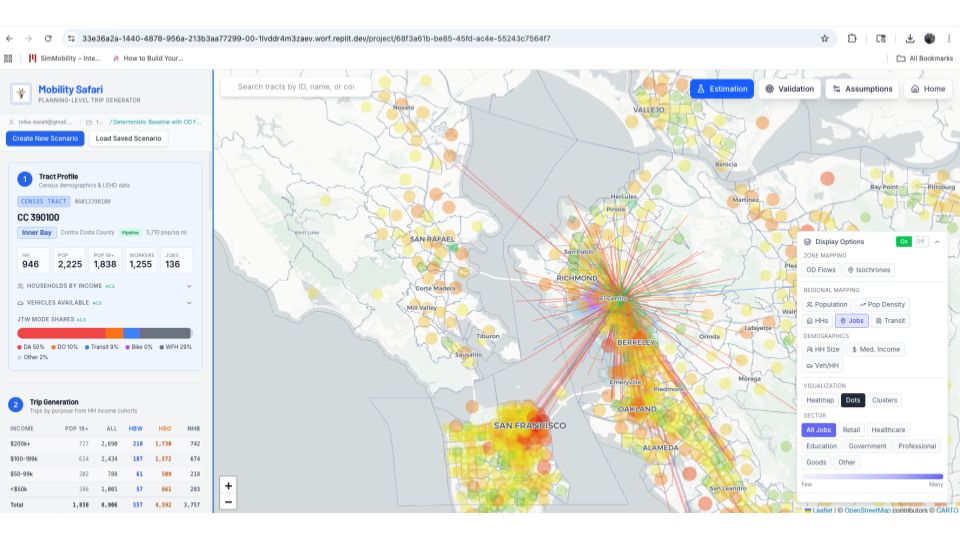 Mobility Safari screenshot