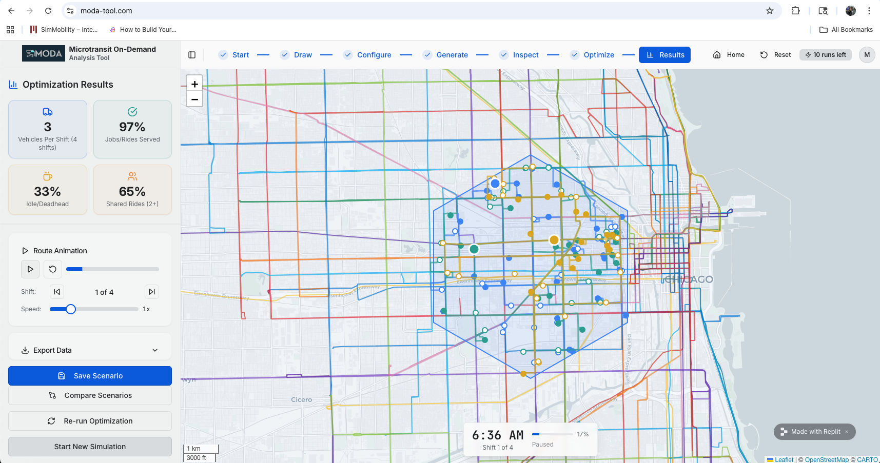 Moda Tool screenshot